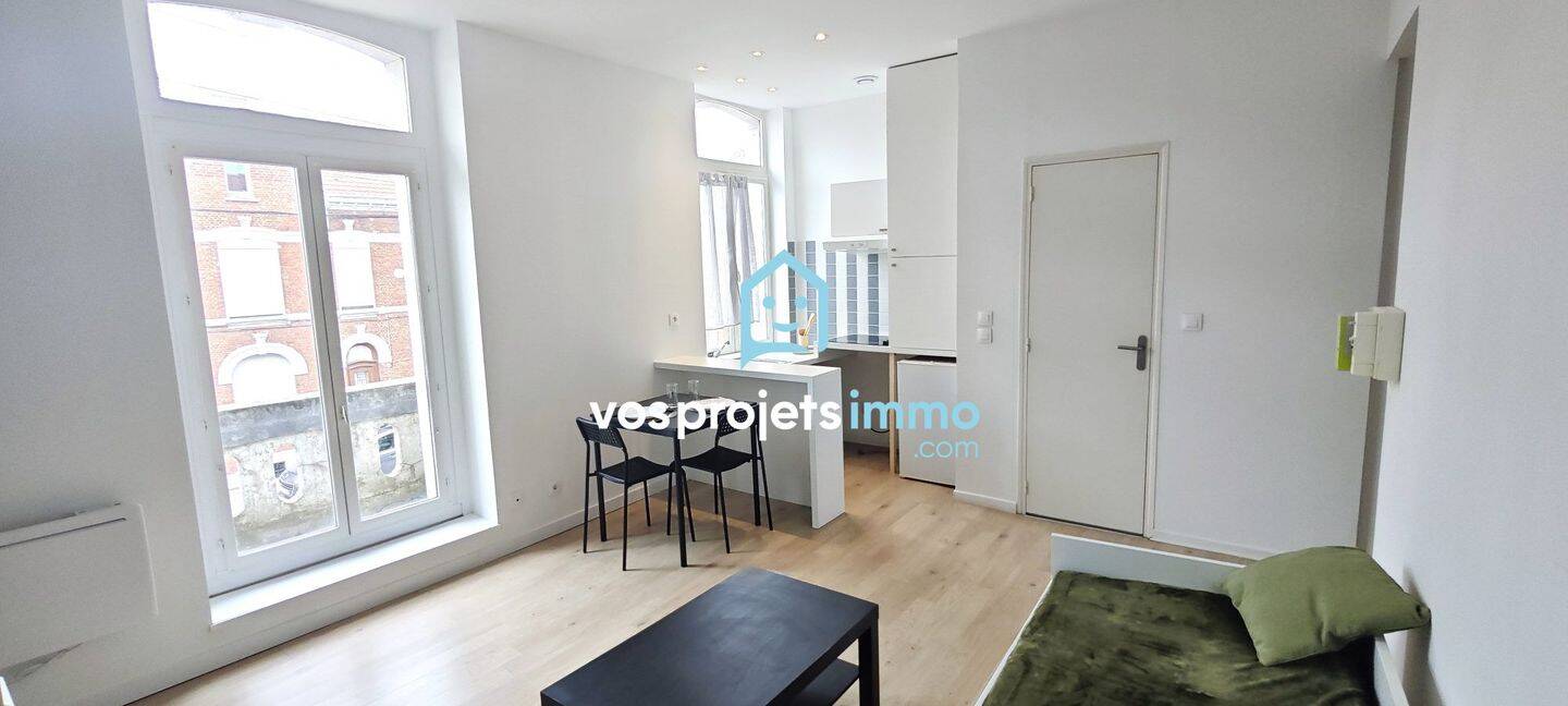 Appartement 1 pièce 20 m² · à Valenciennes · 20 m² · 450 €/mois