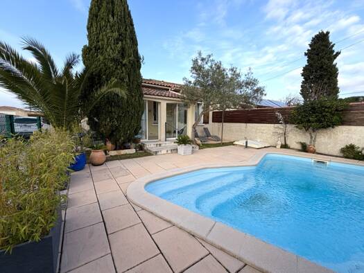 Maison à vendre 357 000 € 4 pièces 3 chambres 80 m² 395 m² de terrain La Berarde Châteauneuf-les-Martigues 13220