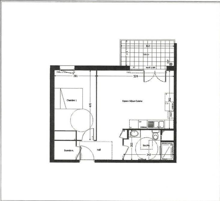 Appartement 2 pièces 46 m² · à Thonon-les-Bains · 46 m² · 694 €/mois