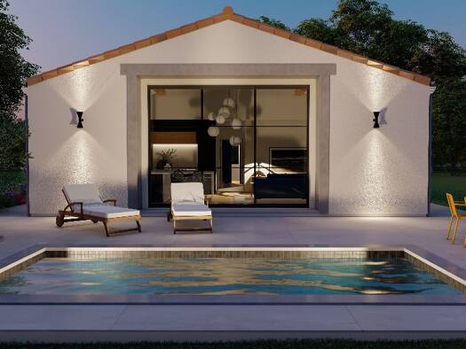 Terrain avec maison neuve à vendre 235 000 € 4 pièces 3 chambres 110 m² 670 m² de terrain Montpouillan 47200