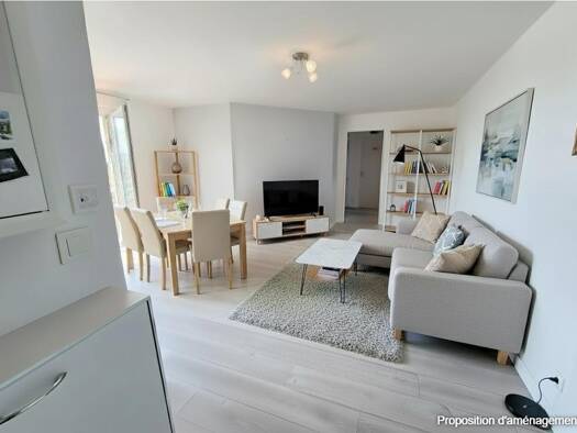 Appartement à vendre 156 000 € 3 pièces 2 chambres 57 m² Étage 1/2 Lalande Toulouse 31200