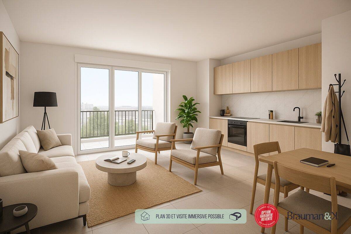 Appartement 3 pièces 52 m² · à Elbeuf · 52 m² · 152 900 €