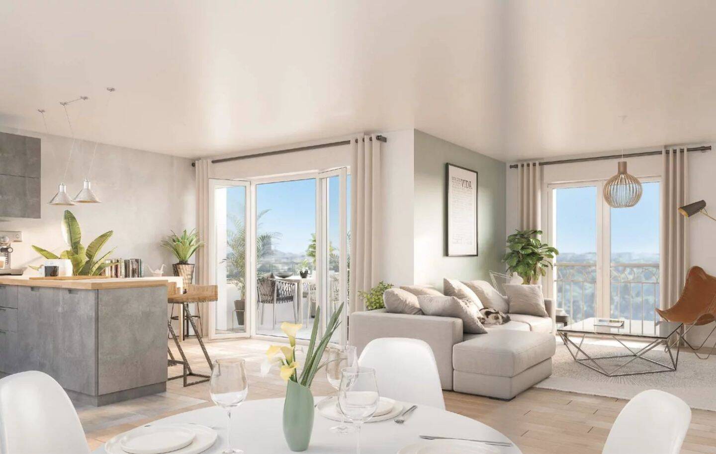 Appartement 2 pièces 44 m² · à Courseulles-sur-Mer · 44 m² · 147 200 €