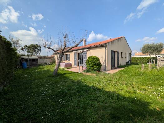 Maison de plain-pied à vendre 259 000 € 4 pièces 3 chambres 95 m² 500 m² de terrain Frouzins 31270