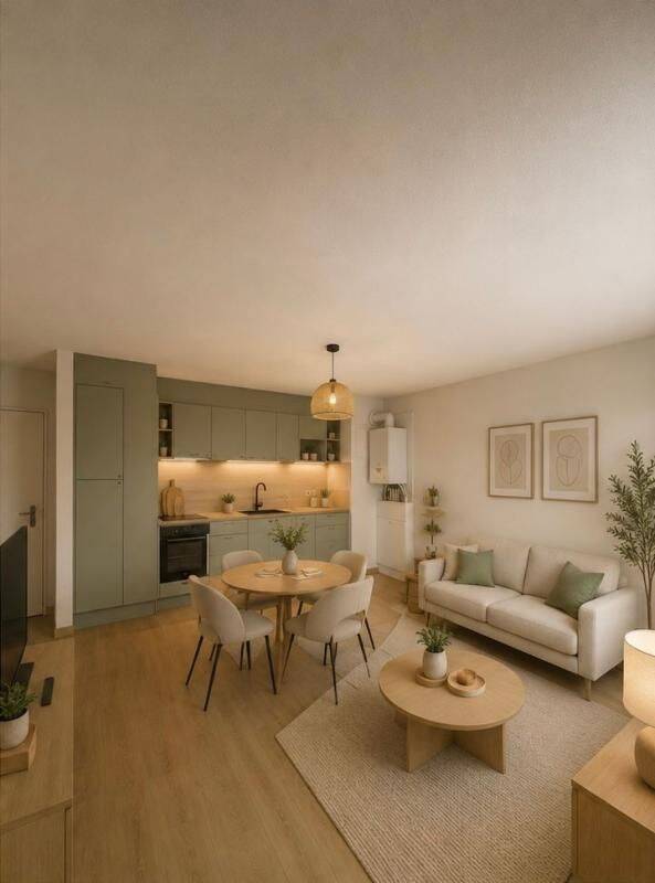 Appartement 3 pièces 58 m² · à Cenon · 57,5 m² · 179 680 €
