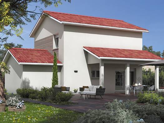 Terrain avec maison neuve à vendre 367 800 € 4 pièces 3 chambres 85 m² 674 m² de terrain Droisy 74270