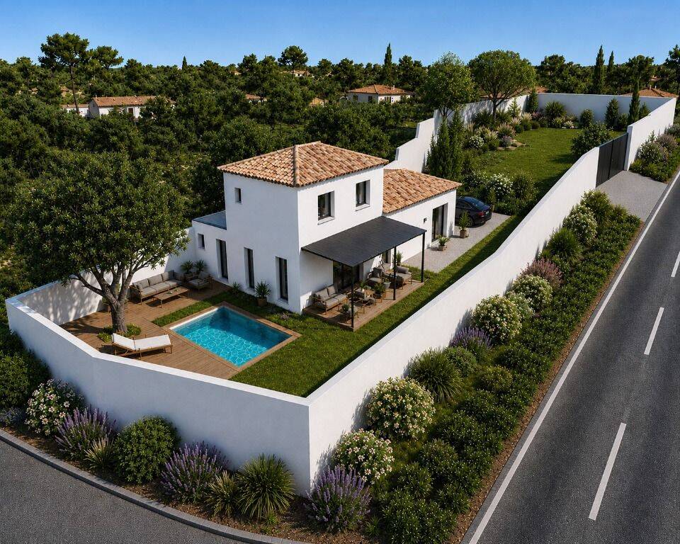 Maison 5 pièces 85 m² · à Rochefort-du-Gard · 85 m² · 458 000 €