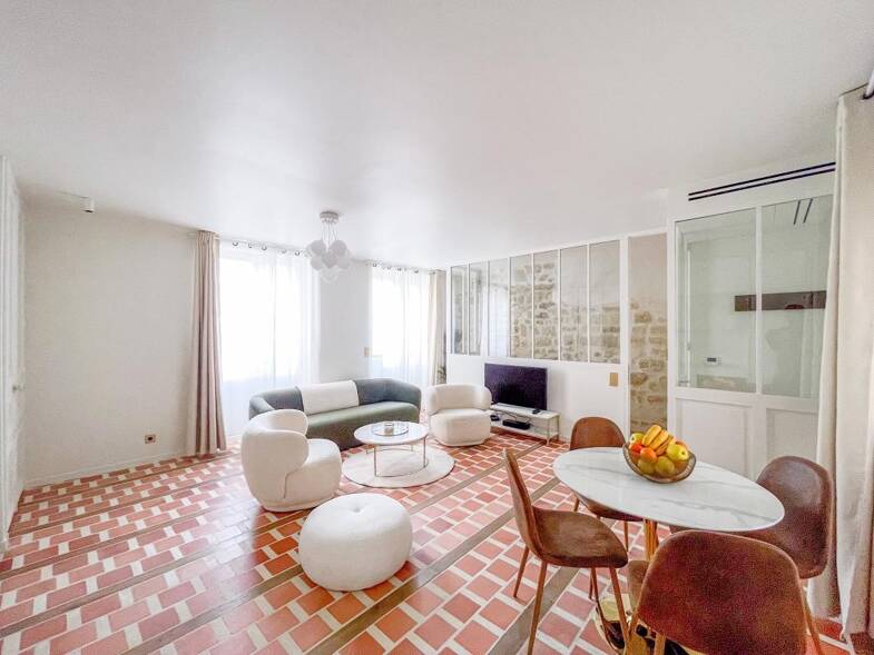 Duplex à vendre 945 000 € 2 pièces 1 chambre 54 m² Étage 3/5 Monnaie Paris 6ème 75006