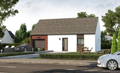 Maison de plain-pied à vendre 232 000 € 3 pièces 2 chambres 59 m² 388 m² de terrain Lorient 56100