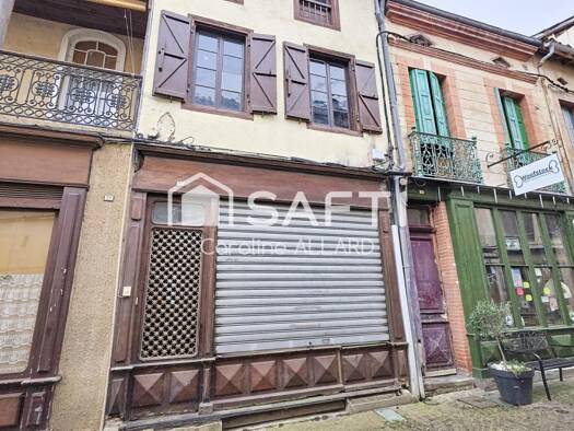 Maison à vendre 49 000 € 6 pièces 3 chambres 101 m² 57 m² de terrain L'Isle-en-Dodon 31230