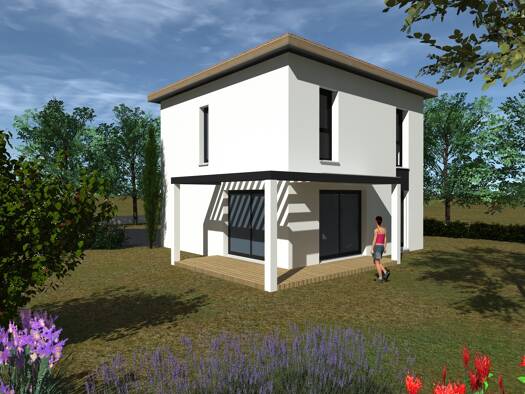 Terrain avec maison neuve à vendre 226 300 € 4 pièces 3 chambres 85,8 m² 515 m² de terrain Romanèche-Thorins 71570