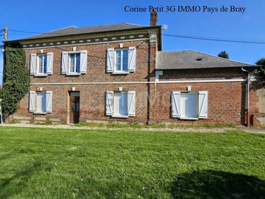Maison à vendre 220 000 € 7 pièces 3 chambres 170 m² 359 m² de terrain Saint-Aubin-en-Bray 60650