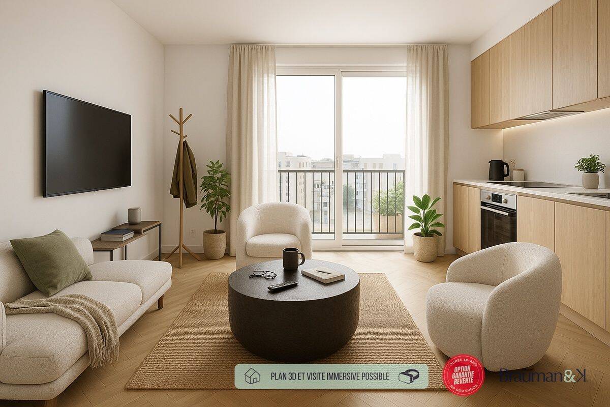 Appartement 1 pièce 35 m² · à Elbeuf · 35 m² · 115 900 €
