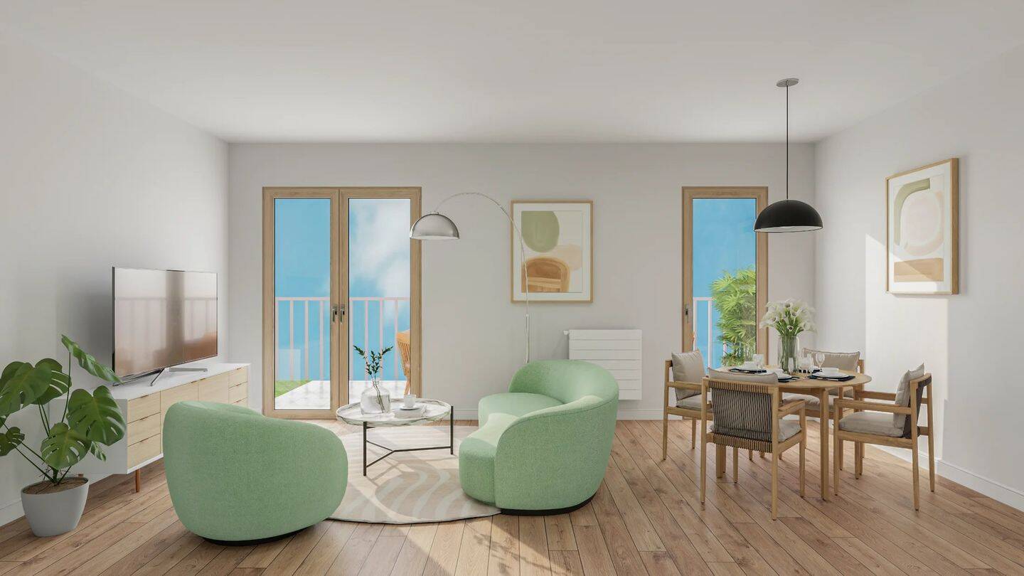 Appartement 3 pièces 61 m² · à Choisy-le-Roi · 61 m² · 252 700 €