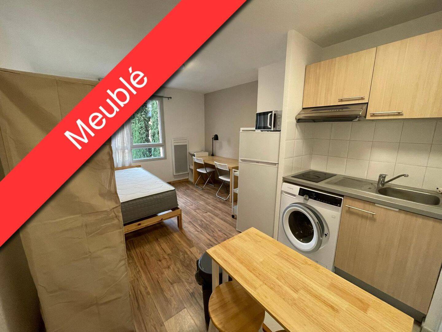Appartement 1 pièce 20 m² · à Toulouse · 19,7 m² · 544 €