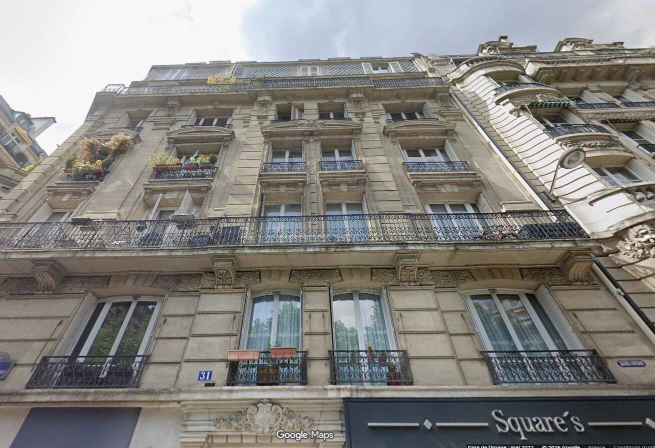 Appartement 1 pièce 12 m² · à Paris 17ème Arrondissement · 12,4 m² · 119 000 €