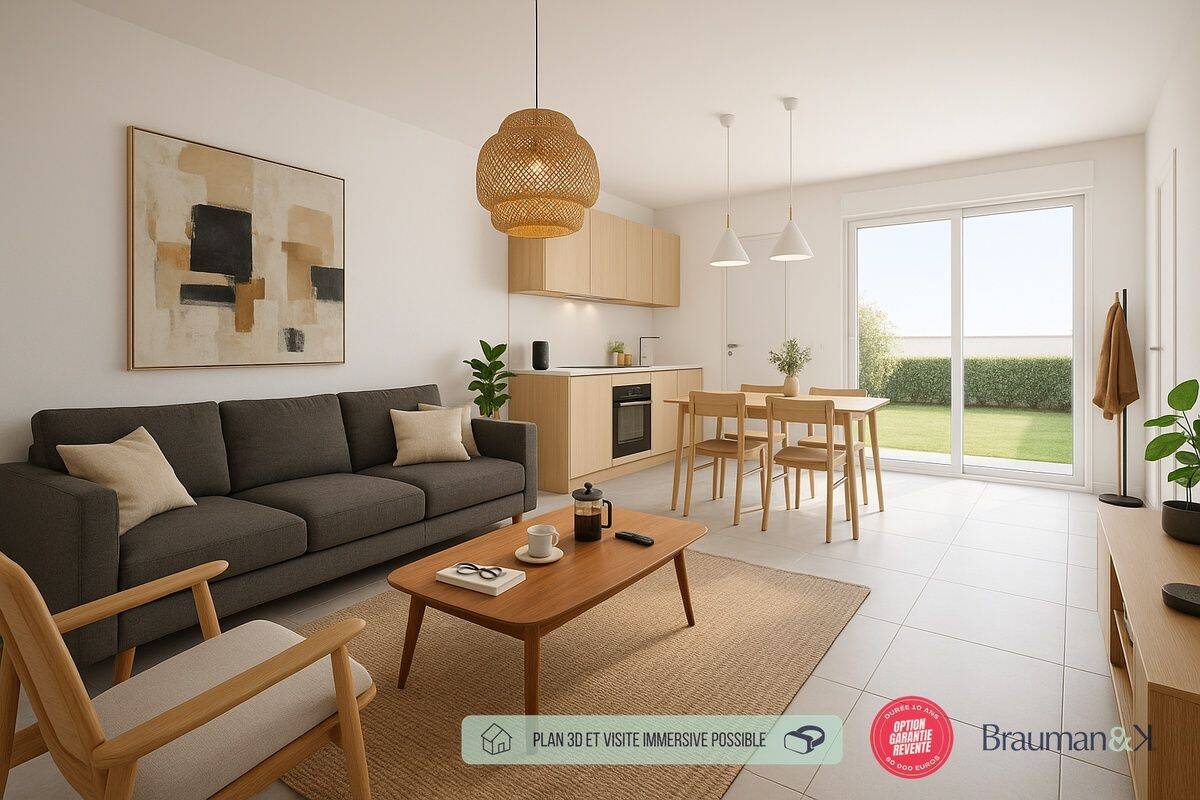 Appartement 3 pièces 59 m² · à Guipavas · 59 m² · 251 000 €