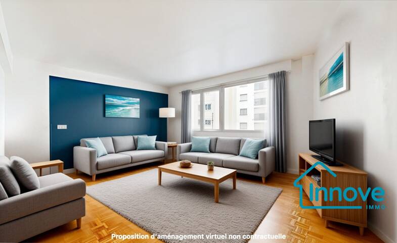 Appartement à vendre 349 000 € 3 pièces 2 chambres 65,6 m² 2ème étage Chantiers-Prochefontaine Versailles 78000