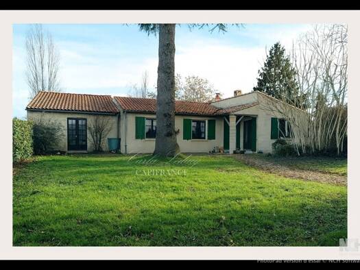 Maison de plain-pied à vendre 239 900 € 5 pièces 3 chambres 112 m² 1 250 m² de terrain Quartier Nord Niort 79000