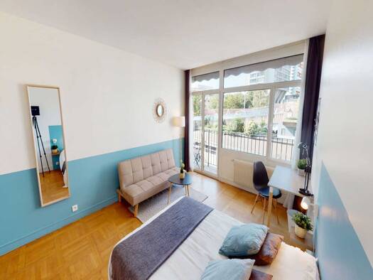 Appartement à louer 1 235 € 4 pièces 4 chambres 80 m² 2ème étage Emeriau-Zola Paris 15ème arrondissement 75015
