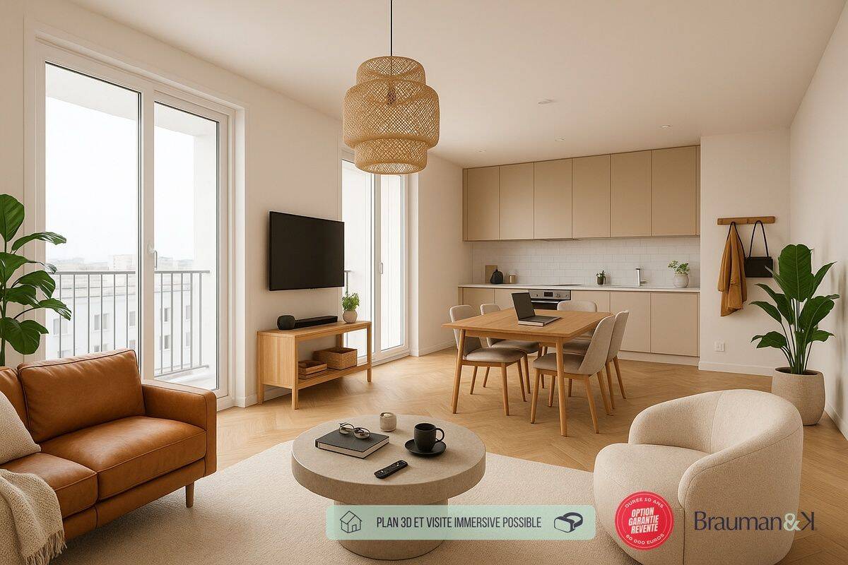 Appartement 4 pièces 66 m² · à Hem · 66 m² · 284 900 €