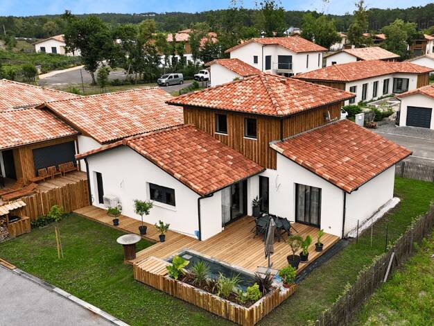 Terrain avec maison neuve à vendre 505 000 € 5 pièces 4 chambres 140 m² 703 m² de terrain Messanges 40660