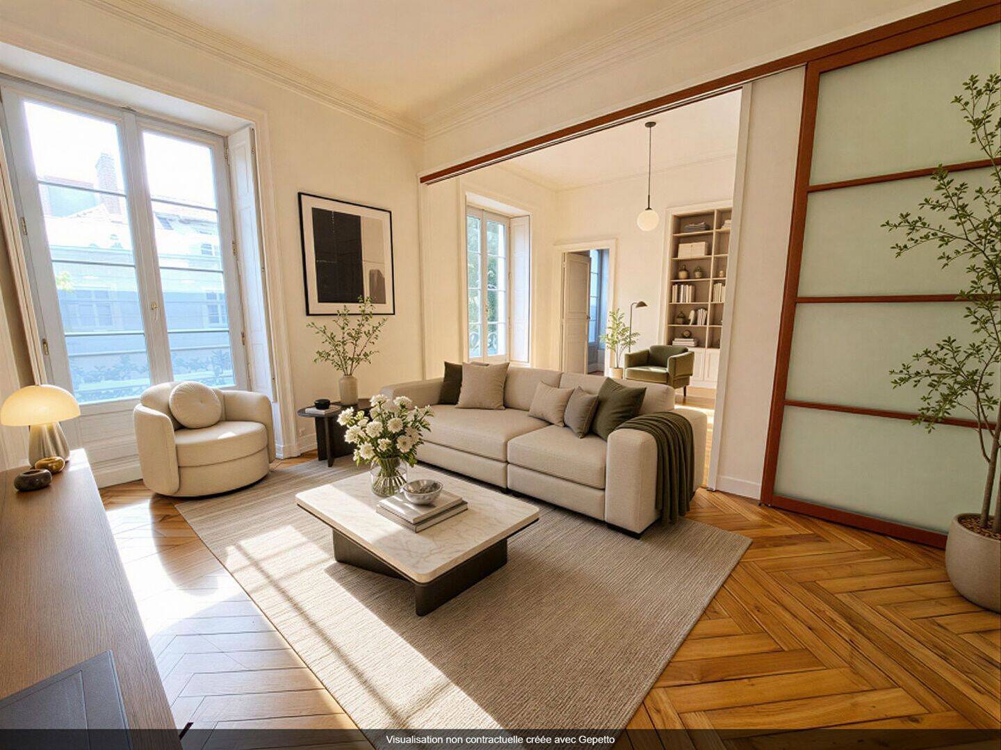 Appartement 3 pièces 99 m² · à Nantes · 99 m² · 1 391 €