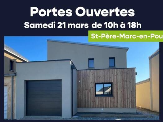 Terrain avec maison neuve à vendre 260 000 € 2 pièces 1 chambre 271 m² Saint-Père 35430