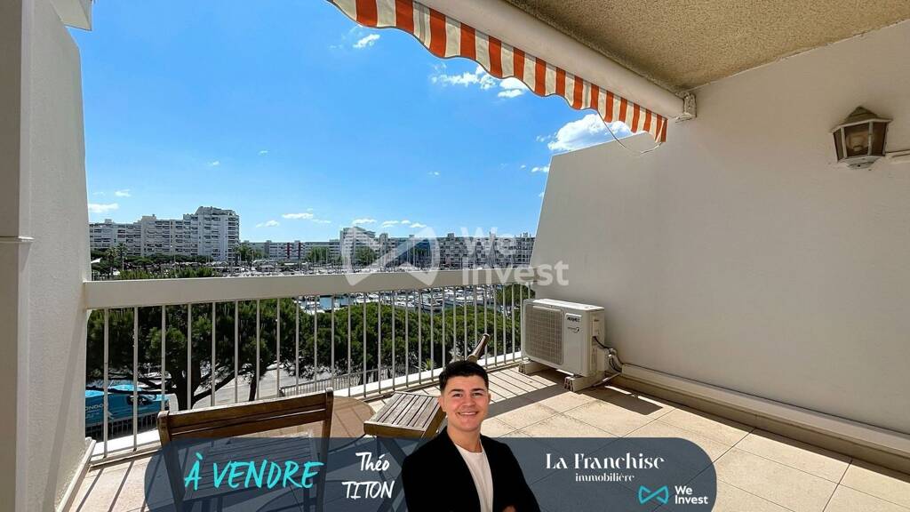 Appartement à vendre 357 500 € 3 pièces 2 chambres 75 m² Étage 3/5 Carnon Mauguio 34130