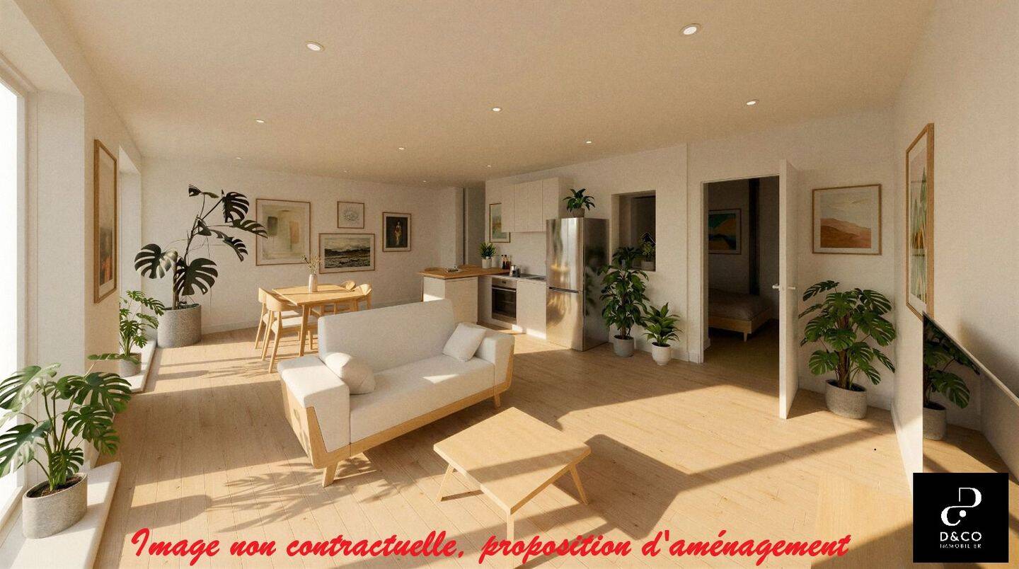 Appartement 2 pièces 50 m² · à Mâcon · 50,3 m² · 115 000 €