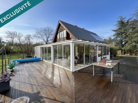 Maison à vendre 570 000 € 7 pièces 4 chambres 182 m² 4 413 m² de terrain Briollay 49125