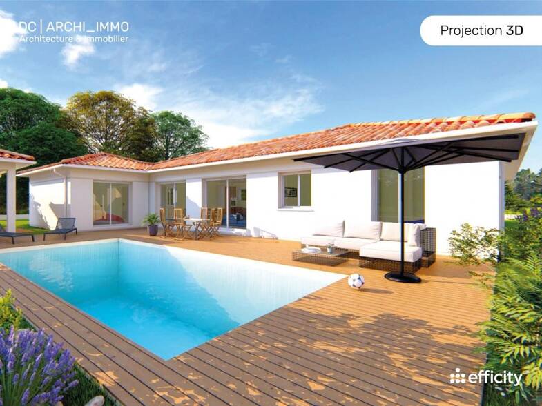 Maison de plain-pied à vendre 549 000 € 11 pièces 7 chambres 230 m² 917 m² de terrain Saint-André-de-Cubzac 33240