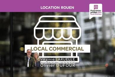 Local commercial à louer 917 € 37 m² de surface de vente Vieux Marché-Cathédrale Rouen 76000