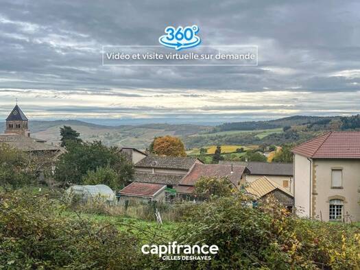 Terrain constructible à vendre 67 500 € 2 065 m² de terrain Vauxrenard 69820
