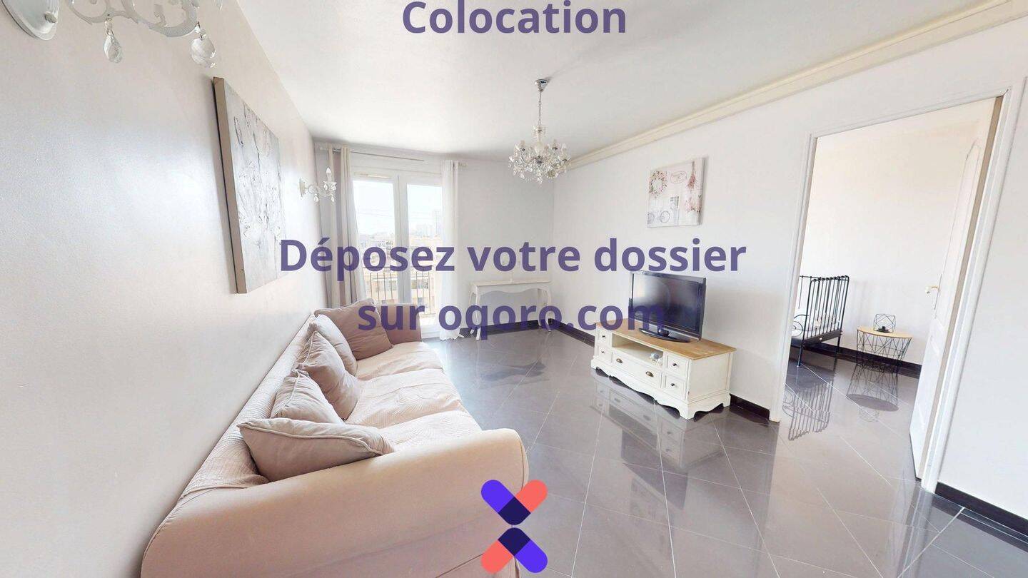 4 pièces 64 m² · à Marseille 14ème Arrondissement · 63,9 m² · 495 €/mois