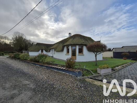 Maison de plain-pied à vendre 297 000 € 5 pièces 3 chambres 128 m² 994 m² de terrain Faubourg de la Bouvaque Abbeville 80100