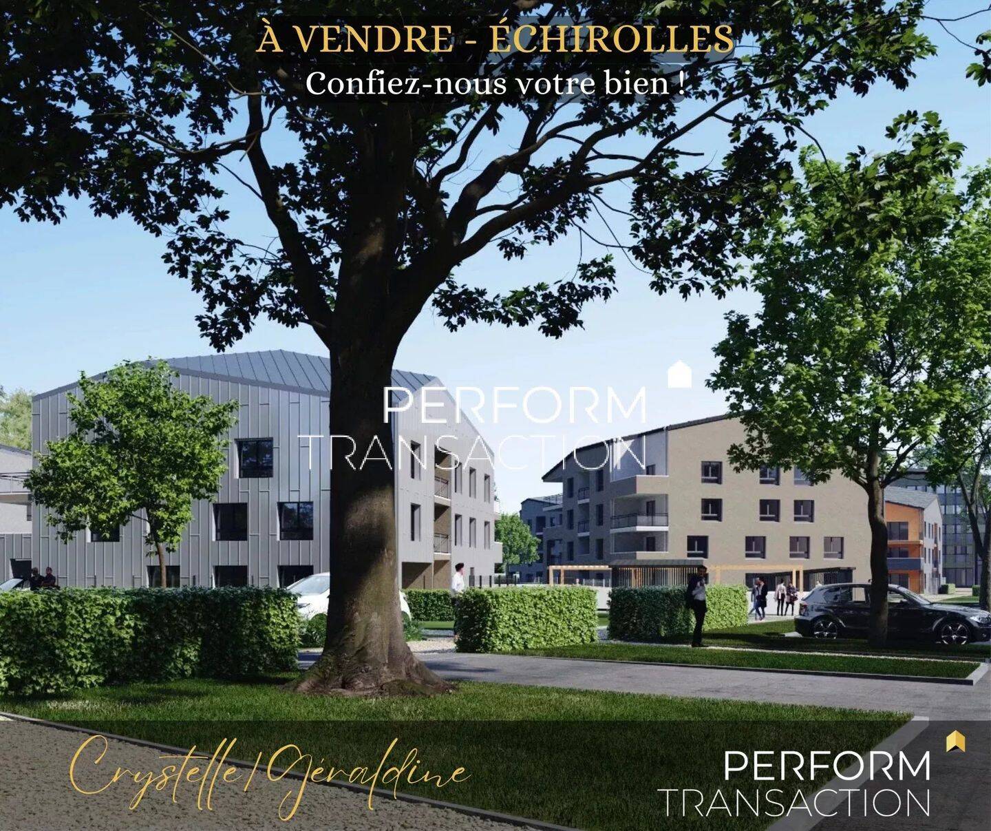 Appartement 4 pièces 83 m² · à Échirolles · 82,8 m² · 220 000 €