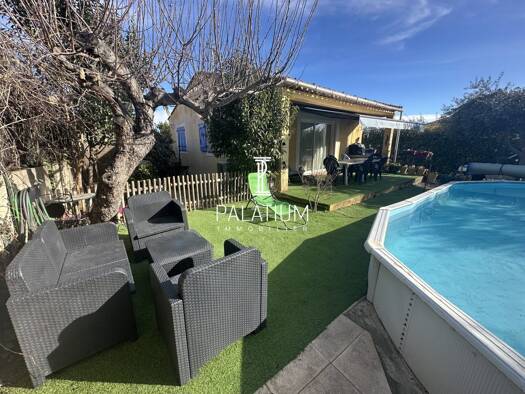 Maison de plain-pied à vendre 215 000 € 2 pièces 1 chambre 48 m² 400 m² de terrain Villeneuve 04180