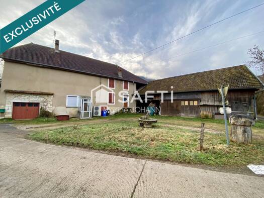 Maison à vendre 118 000 € 6 pièces 4 chambres 115 m² 1 439 m² de terrain Marnoz 39110