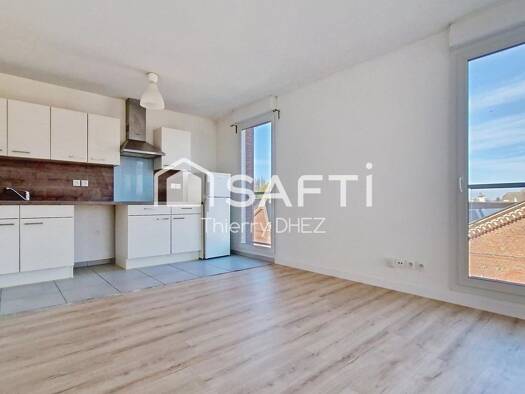 Appartement à vendre 169 500 € 2 pièces 1 chambre 49 m² Étage 3/4 Flocon Tourcoing 59200
