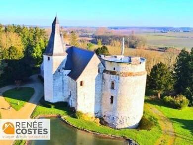 Château en viager occupée Bouquet 110 000 € 15 pièces 6 chambres 670 m² 19 440 m² de terrain Cathédrale Tours 37000