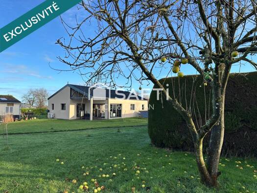 Maison de plain-pied à vendre 343 000 € 5 pièces 3 chambres 112 m² 2 246 m² de terrain Kermoroc'h 22140