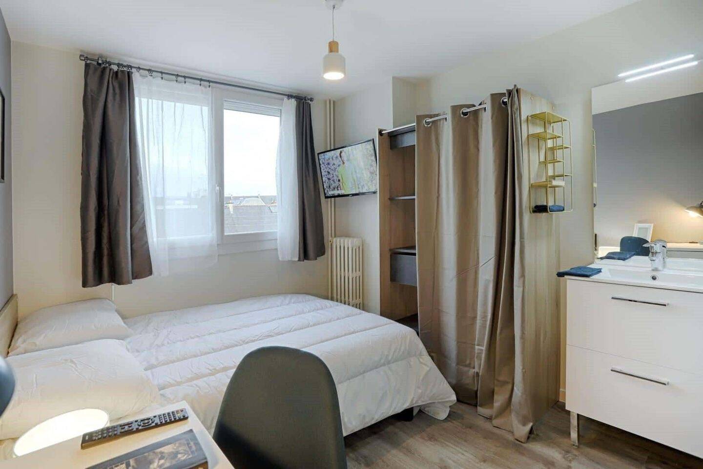 1 pièce 15 m² · à Rennes · 15 m² · 410 €