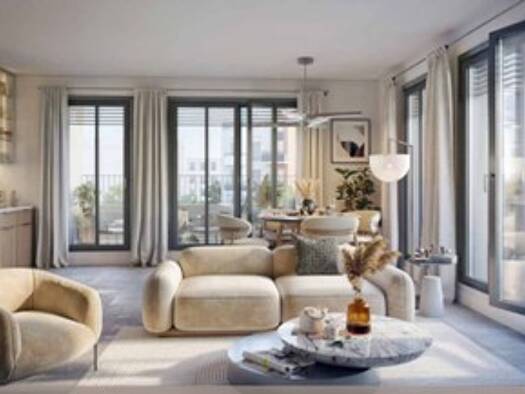 Appartement à vendre - neuf 205 000 € 3 pièces 2 chambres 60 m² Étage 3/5 Gabriel Peri Le Pré-Saint-Gervais 93310