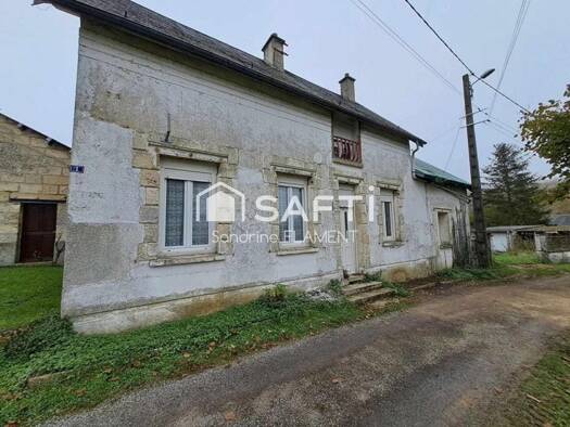 Maison à vendre 41 000 € 4 pièces 1 chambre 90 m² 265 m² de terrain Coucy-la-Ville 02380