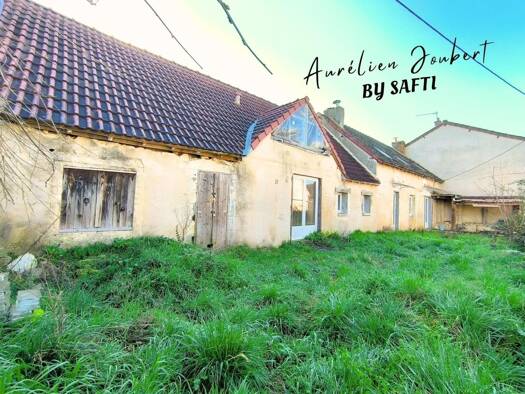 Maison à vendre 65 000 € 4 pièces 2 chambres 125 m² 1 072 m² de terrain Oulches 36800