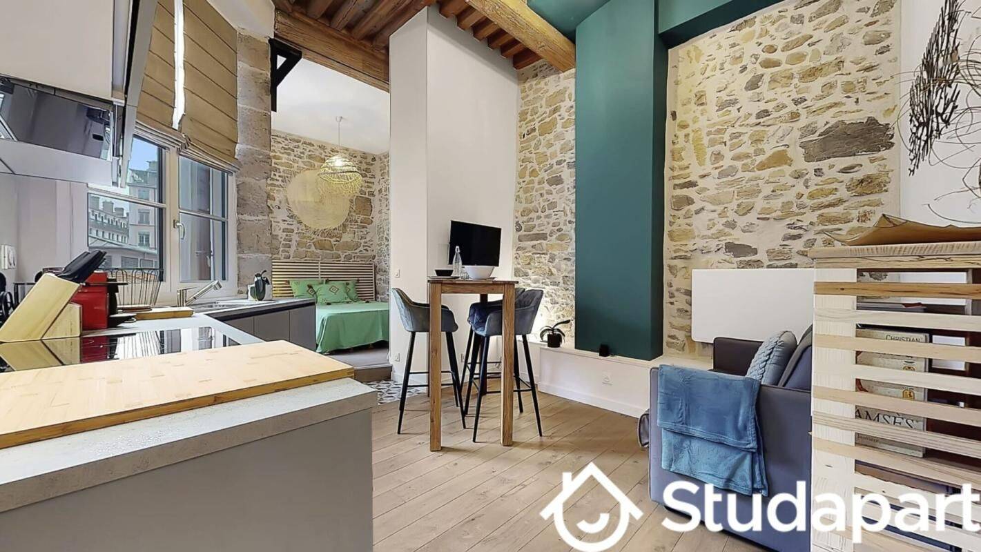Appartement 1 pièce 24 m² · à Lyon 1er Arrondissement · 24 m² · 1 295 €