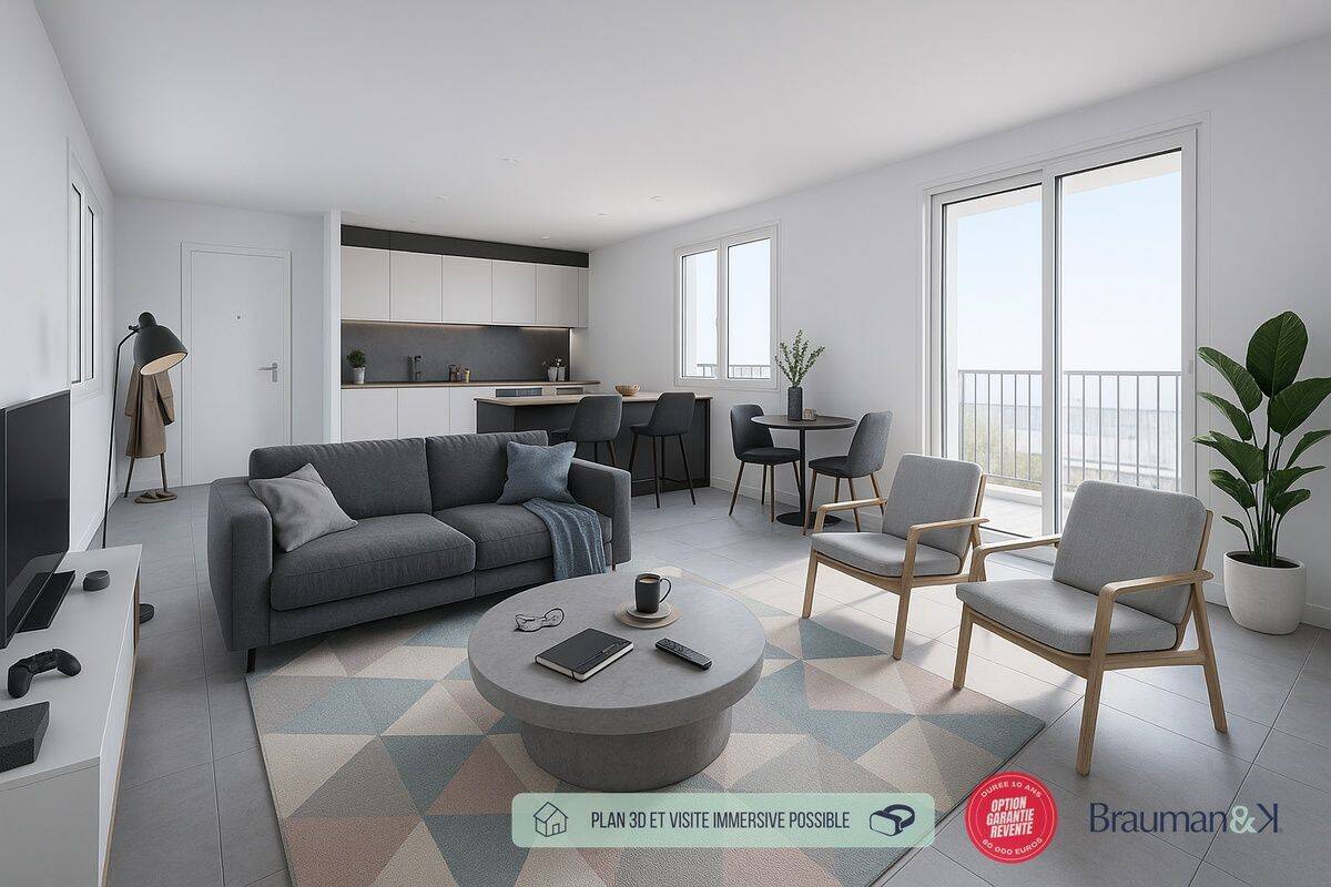 Appartement 4 pièces 79 m² · à Saint-Jean-de-Monts · 79 m² · 262 871 €