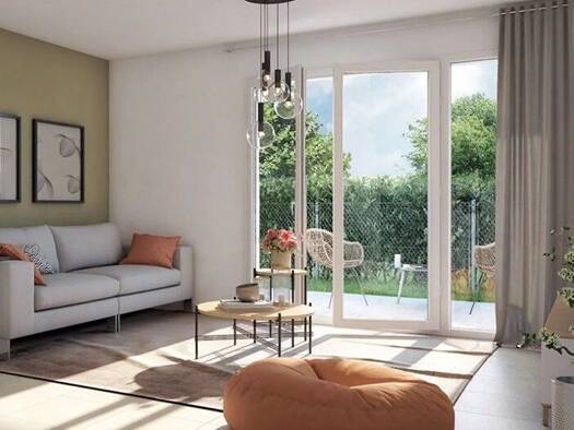 Appartement à vendre - neuf 259 000 € 3 pièces 2 chambres 68 m² Centre Castelginest 31780