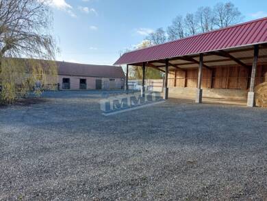 Mas à vendre 324 000 € 7 pièces 3 chambres 168 m² 4 496 m² de terrain Pas en Artois 62760